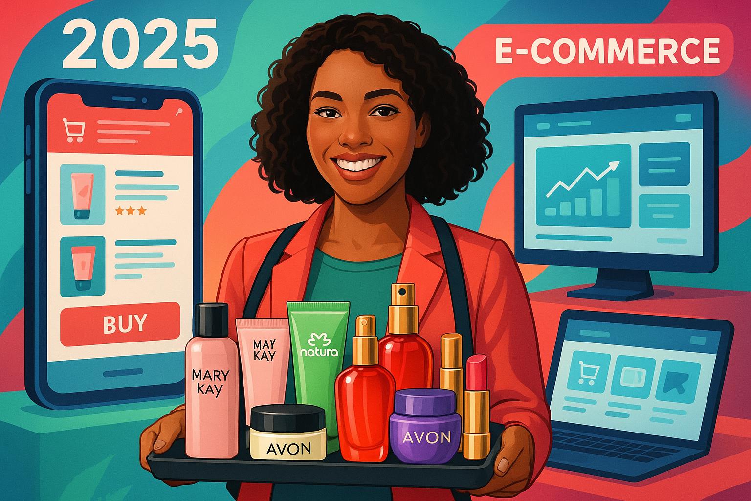 Descubra qual a melhor marca para revenda em 2025: Mary Kay, Natura, Avon, opções com alto potencial de lucro, suporte e tendências de mercado. (imagem gerada com inteligência artificial)
