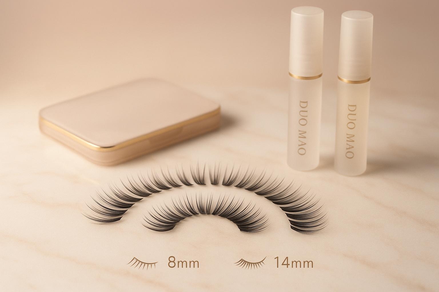 Cílios Falsos Artesanais Duo Mão - 60 peças versáteis e personalizáveis