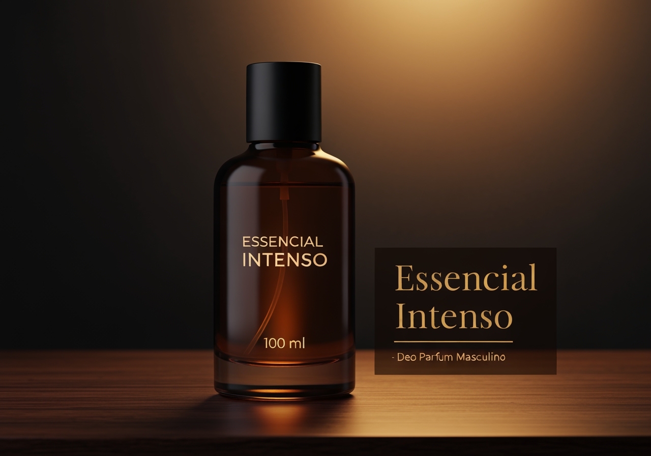 Essencial Intenso Masculino 100 ml por R$ 181,94: notas, fixação e para quem indica. Leia antes de comprar e aproveite a oferta com envio rápido. (imagem gerada com inteligência artificial)