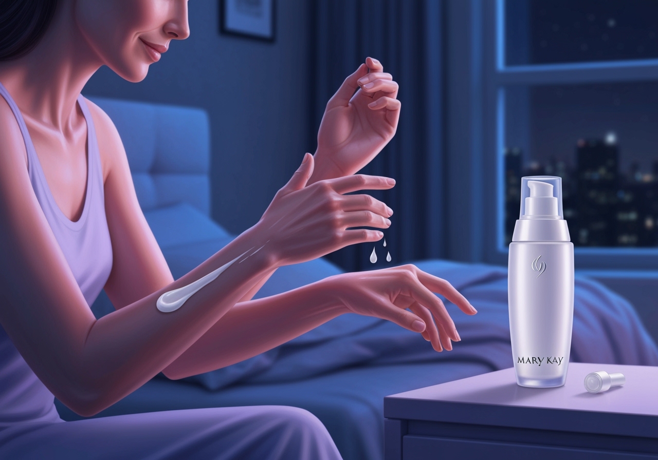 Descubra se o hidratante noturno mary kay vale a pena: benefícios, como usar, prós e contras e opiniões reais. Preço R$ 55,90 e onde comprar com segurança. (imagem gerada com inteligência artificial)