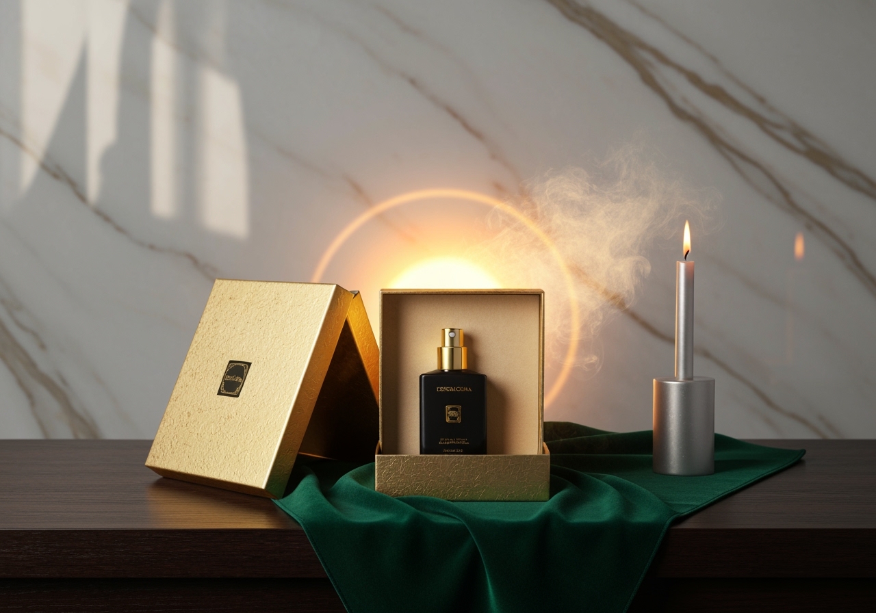 Surpreenda quem você ama com o Presente Essencial Safran! Garanta esta fragrância marcante e sofisticada por apenas R$ 234,90. Compre agora e aproveite! (imagem gerada com inteligência artificial)