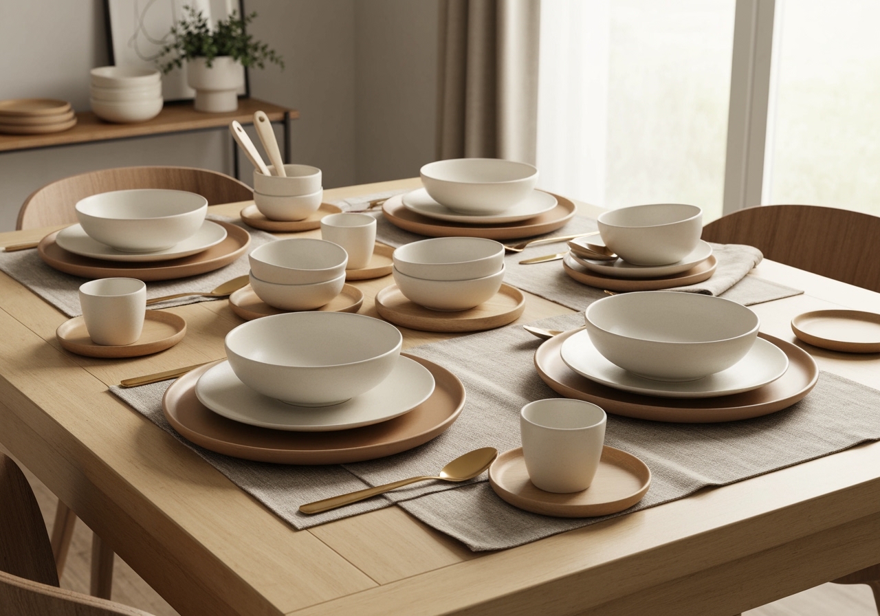 Descubra por que o aparelho jantar ammi da Porto Brasil vale cada centavo: design, resistência e preço justo. Veja testes, prós, contras e ofertas. (imagem gerada com inteligência artificial)