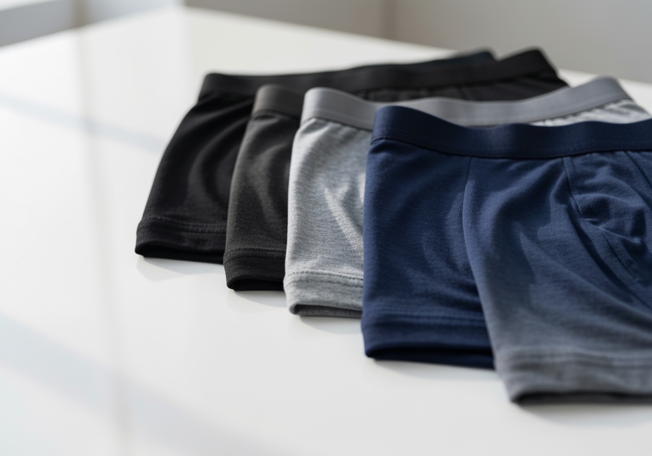 Kit cuecas boxer com 4 peças por R$ 16,56: teste real do caimento, da microfibra e da durabilidade. Veja prós, contras, guias e se vale a pena comprar. (imagem gerada com inteligência artificial)